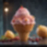 Exotic ice cream flavors inspired by global cuisines