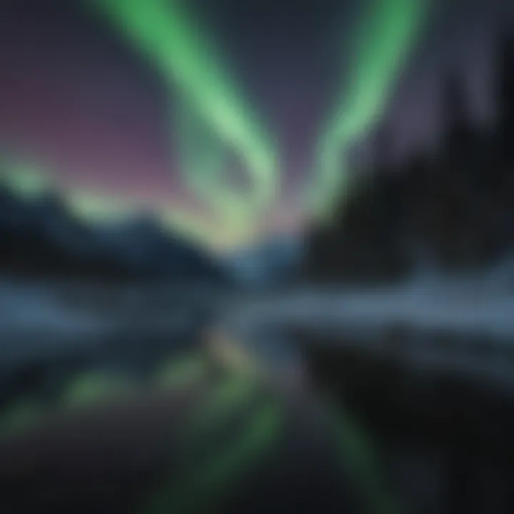 Alaska's Enchanting Northern Lights Northern Lights illuminating Alaska's night sky