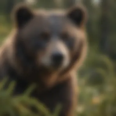 Unique wildlife exhibiting Alaska's rich biodiversity