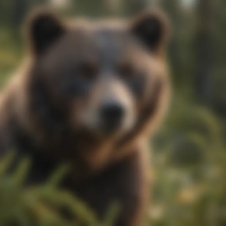 Unique wildlife exhibiting Alaska's rich biodiversity