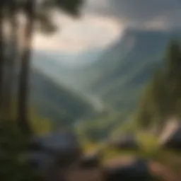 Majestic Peaks of the Allegheny Mountains