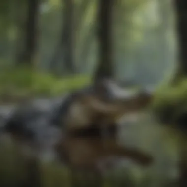 Intriguing Nesting Rituals of American Alligators American Alligator Nesting Behavior in Swamp