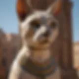 Cat Goddess Bastet Statue