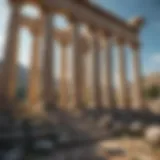 Ancient Greek Temple Ruins