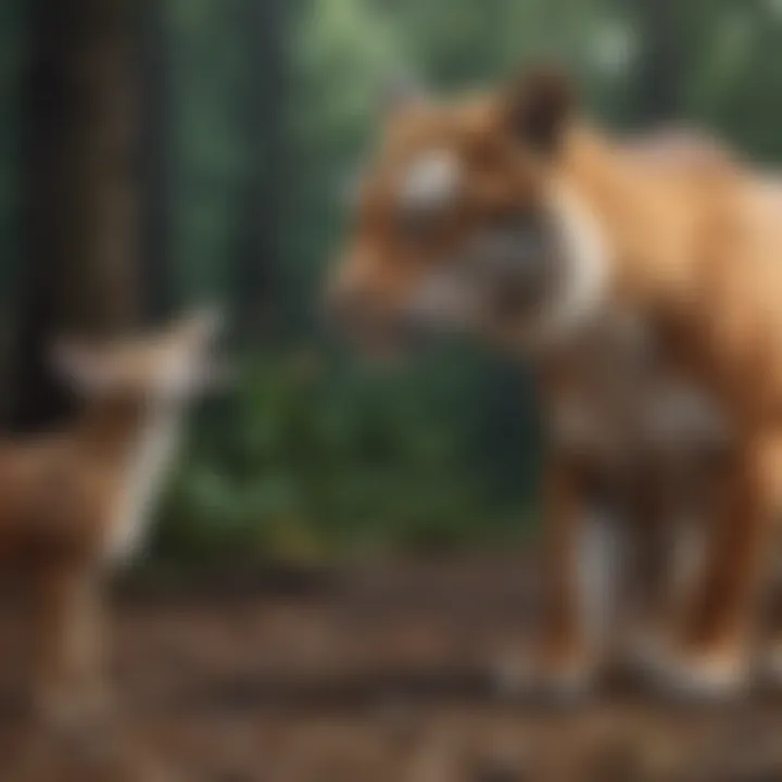 Illustration of various animal pairings in the game