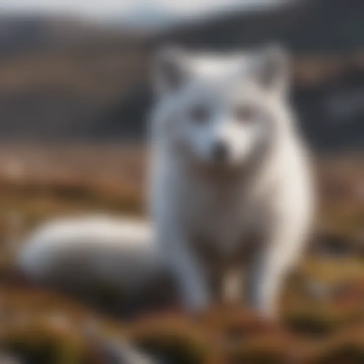 Arctic Fox Social Interactions in the Tundra