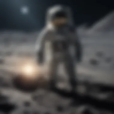 Astronaut on Lunar Surface