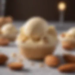 Artisanal Almond Ice Cream