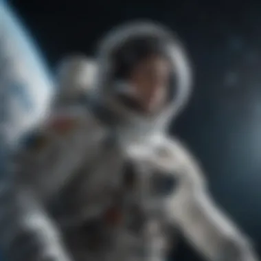 Astronaut Floating in Space