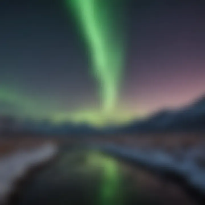 Awe-inspiring Northern Lights dancing in the sky