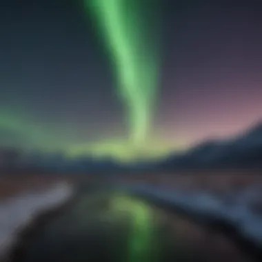 Aurora Borealis: Nature's Dazzling Display Awe-inspiring Northern Lights dancing in the sky