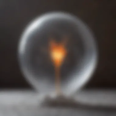 Inflating balloon with baking soda and vinegar