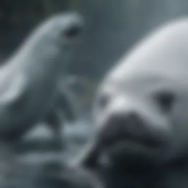 Majestic Beluga Hunting Beluga Hunting