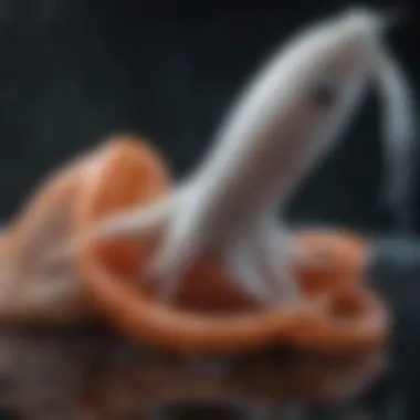 Squid: A Staple Food Source for Belugas Beluga whale feeding on squid
