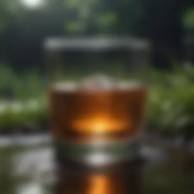 Materials used for building a water filter