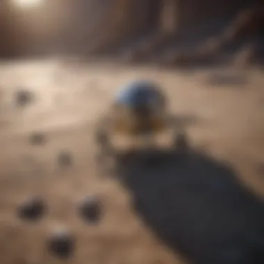 Tranquility Base from Above Celestial Tranquility Base