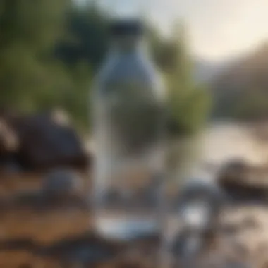 Technological Innovations in Water Bottle Recycling An innovative recycling technology showcasing advanced sorting methods