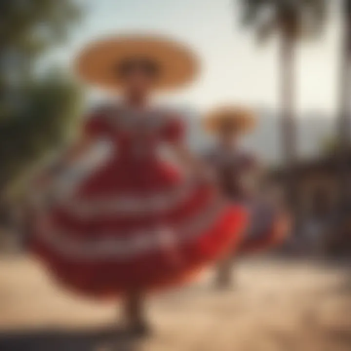 Traditional Mexican Folk Dancers