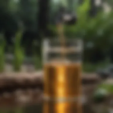 Liquid Gold: The Elixir of Life Illustration showcasing the importance of clean water sources