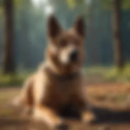 Canine body language communication