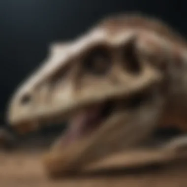 Comparative Analysis of Spinosaurus Skull Replica and Fossil