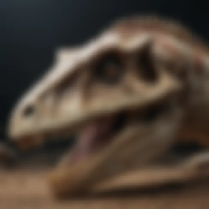Comparative Analysis of Spinosaurus Skull Replica and Fossil