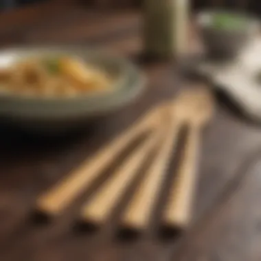 Compostable Bamboo Cutlery Set