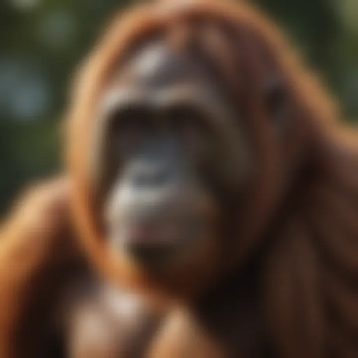 Orangutan Conservation Efforts in Action