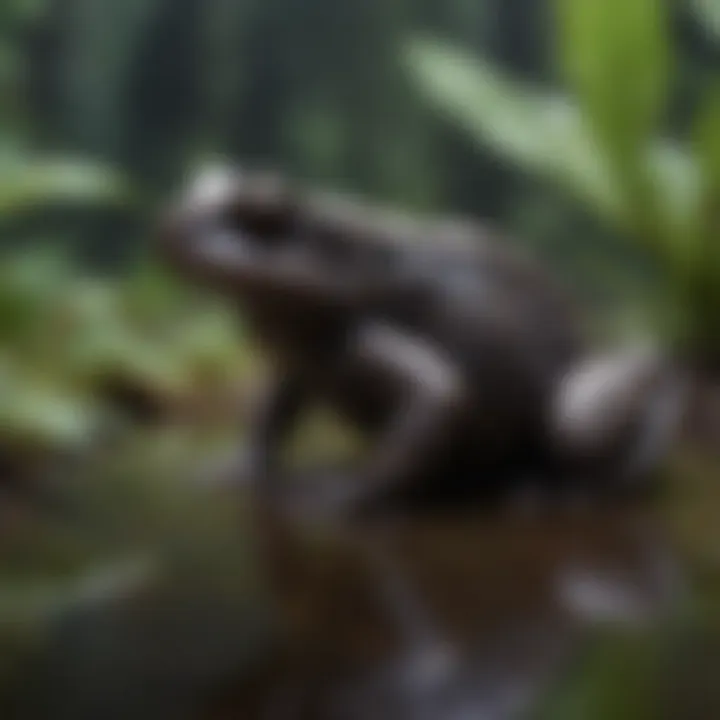 Conservationists working to protect poison dark frogs in the wild