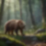 Illustration depicting ecosystem disruption
