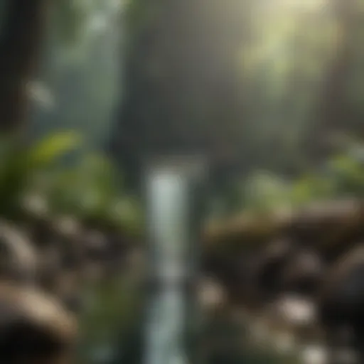 Materials needed for building a water filter