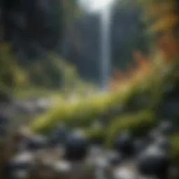 Colorful materials used for creating an activated carbon filter