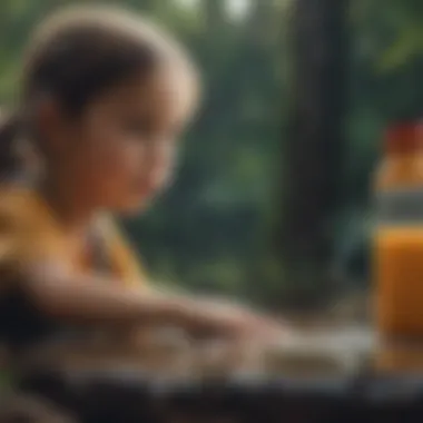 Kids learning about clean water