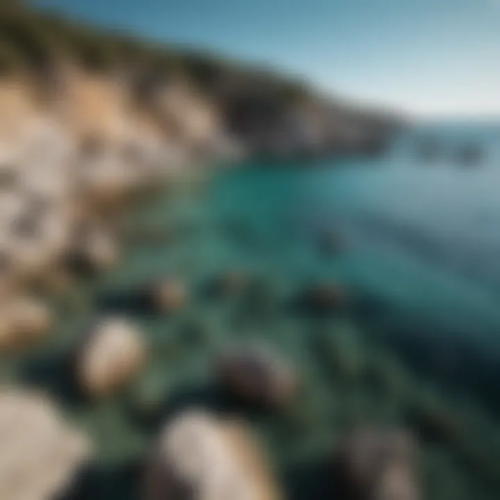 Crystal Clear Turquoise Waters of Spanish Coastline