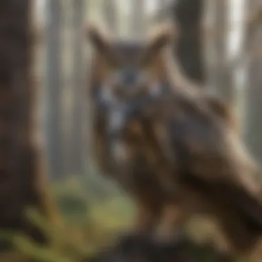 Ecological role of great horned owls in their habitat