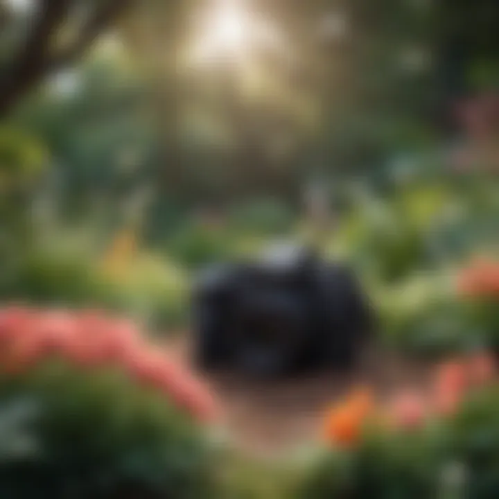A vibrant snapshot of the Royal Botanic Garden filled with diverse flora