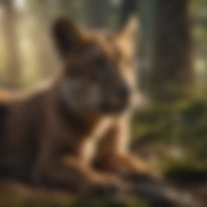 Interactive learning activity showcasing animals