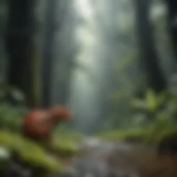 Diverse Rainforest Ecosystem