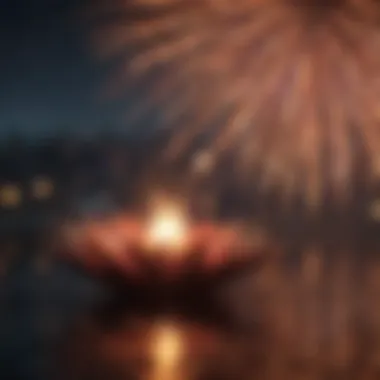 Spectacular Diwali Fireworks Show Firework Display