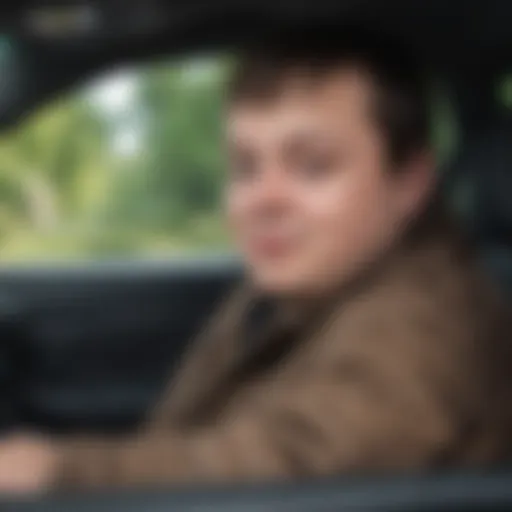 Illustration depicting the cognitive considerations of individuals with Down syndrome in driving
