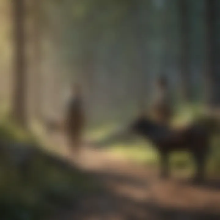 Depiction of early settlers in Minnesota