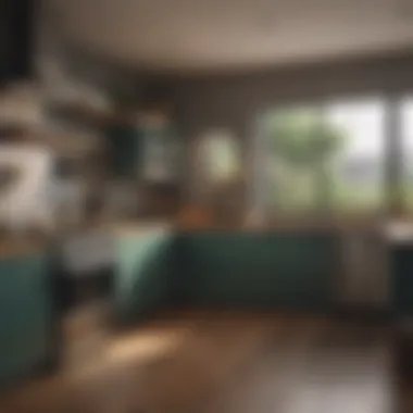 Energy-efficient appliances in a modern kitchen