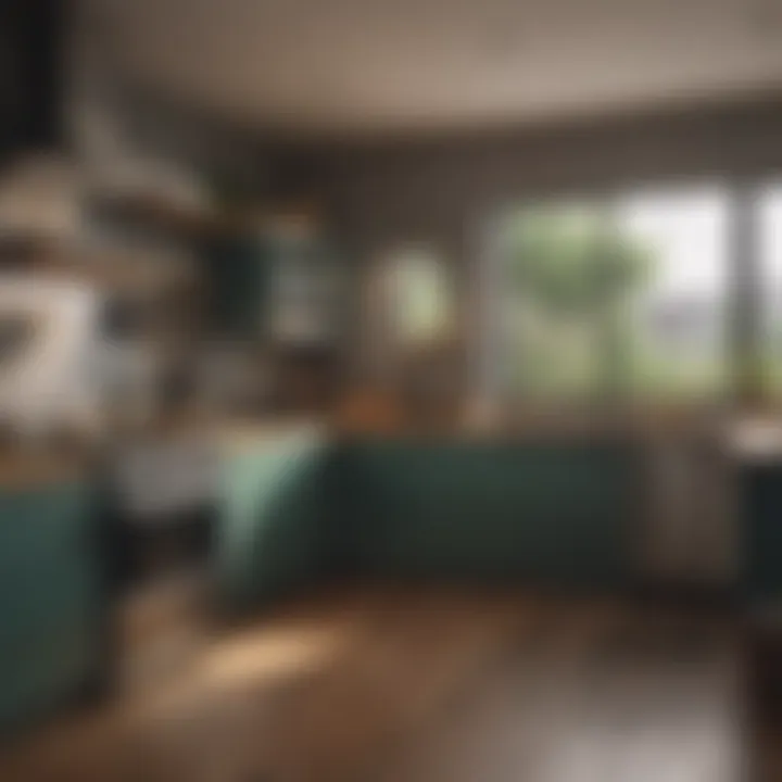Energy-efficient appliances in a modern kitchen