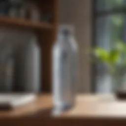 Eco-Friendly Reusable Water Bottle on Desk