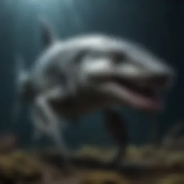 Eerie Deep-Sea Predator