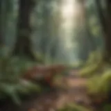 A lush forest showcasing biodiversity and the importance of ecosystems.