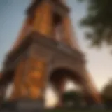 The Eiffel Tower at Sunset