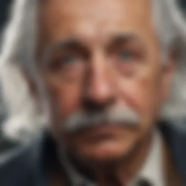 Einstein's Nobel Prize Illustration