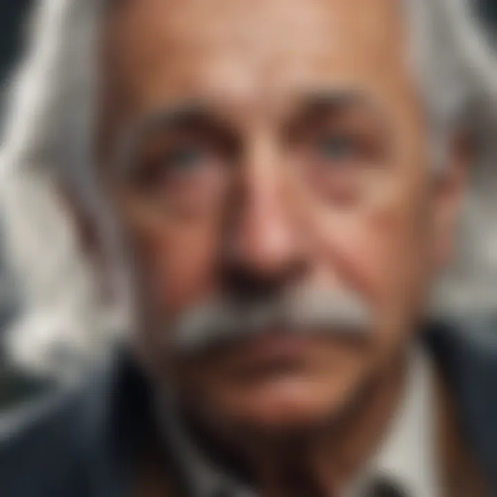 Einstein's Nobel Prize Illustration