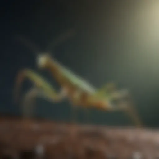 Elegant Mantis Marine Creature